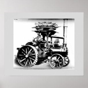Poster Moteur de traction juste