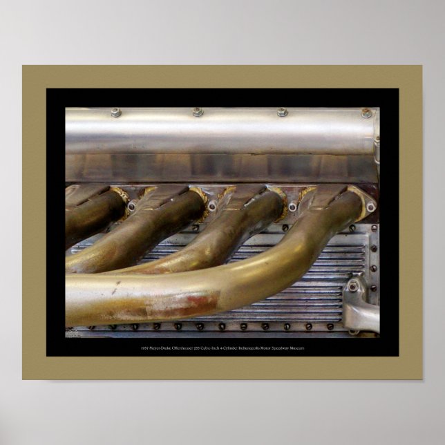 Poster Moteur Meyer Drake 1957 - détail (Devant)