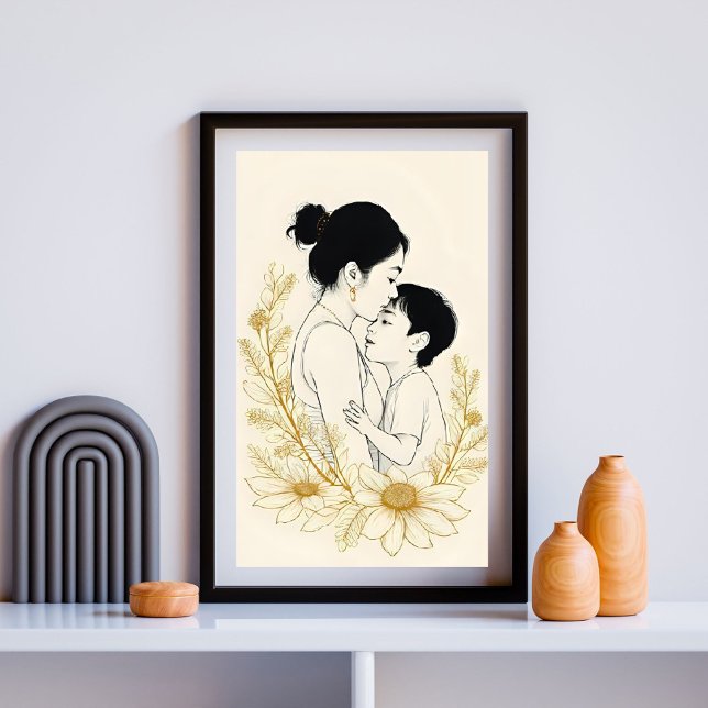 Poster Mother and Child VI (Créateur téléchargé)