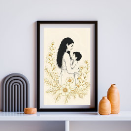 Poster Mother and Child VII