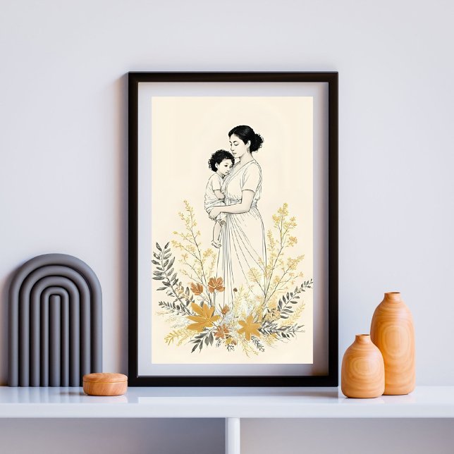 Poster Mother and Child XV (Créateur téléchargé)