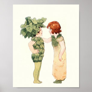 Poster Mother Earth Children - Miss Brussels Sprout