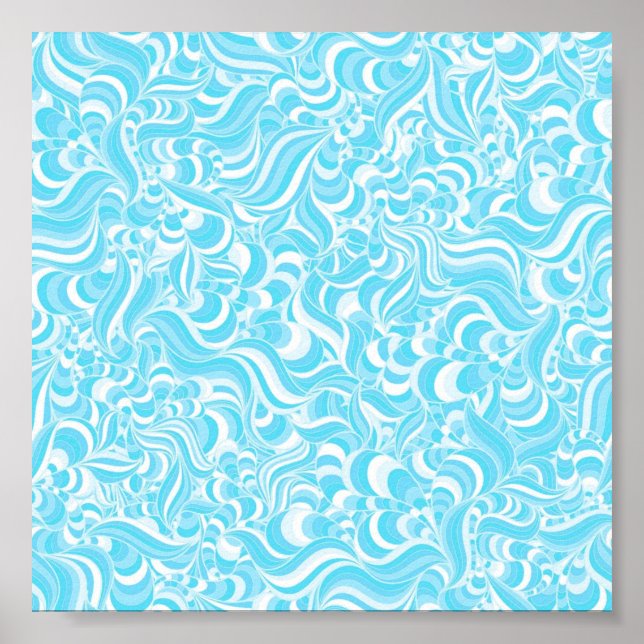 Poster motif Abstrait (Devant)