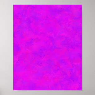 Poster Motif Abstrait rose pourpre