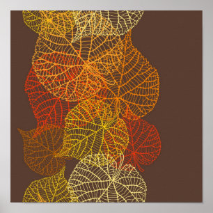 Poster Motif automne