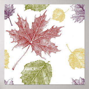 Poster Motif automne