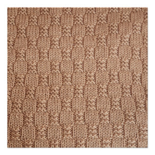 Poster Motif Bubble Knit Stitch par Shirley Taylor