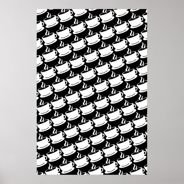 Poster Motif café (Devant)