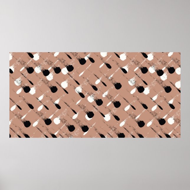 Poster Motif couleur d'aquarelle transparente (Devant)