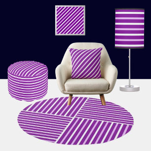 Poster Motif couleur mignonne rayures