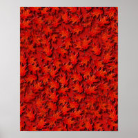 Motif d'art naturel Feuille chêne