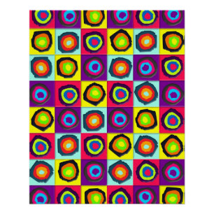 Poster motif de cercles