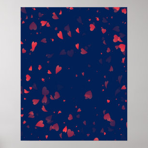 Poster Motif de coeur 40