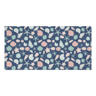 Poster motif de coquillages