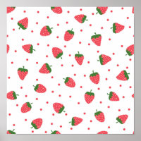 Motif de fraises