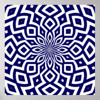 motif de gribouillis hypnotique