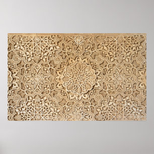 Poster motif de l'Alhambra