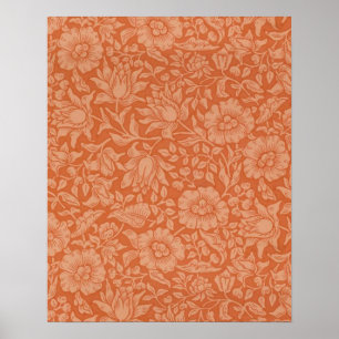 Poster Motif de Mauve de William Morris : Fleur de Terrac