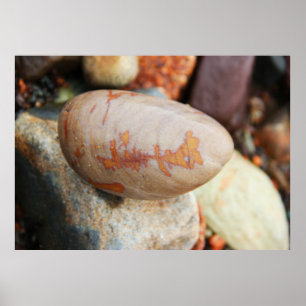 Poster Motif de roche - Fundy Coast