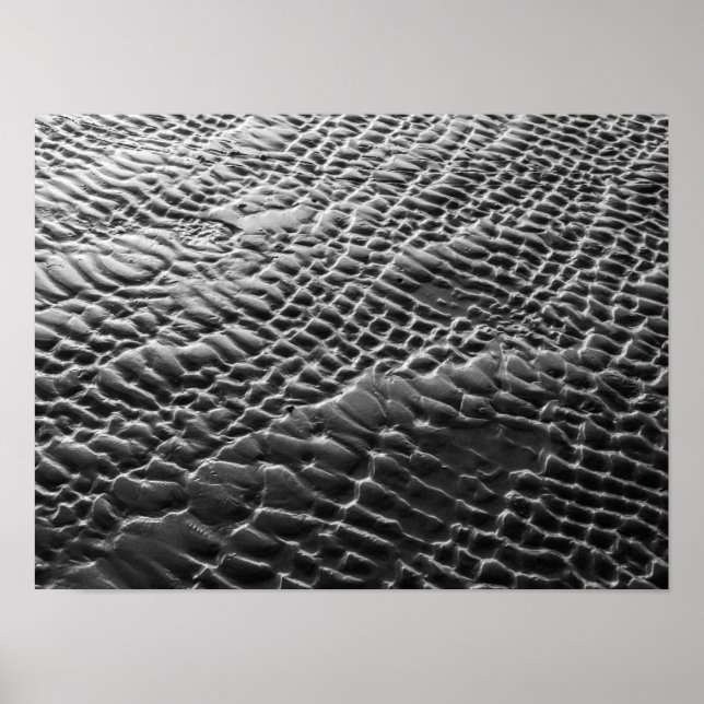 Poster Motif de sable/Imprimer (Devant)
