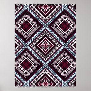 Poster Motif d'ornement