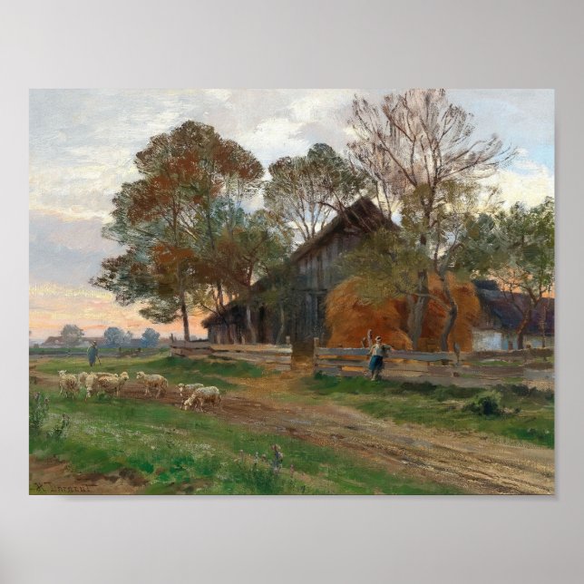 Poster Motif du Plankenberg Hugo Darnaut (Devant)