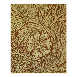 Poster Motif Fleur Antique Marigold de William Morris