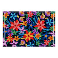 Motif Floral Exotique Coloré-68578