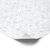 Motif floral géométrique gris clair