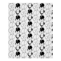 Motif Hamster Butts