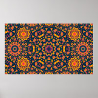 motif islamique Abstrait, de style arabe. Inséable