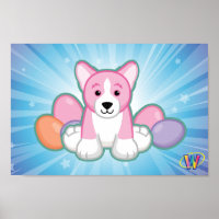 Motif Lil Spring Corgi