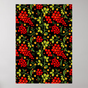 Poster Motif national russe