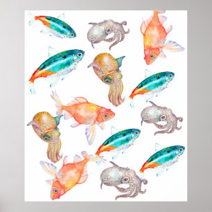 Poster Motif nautique