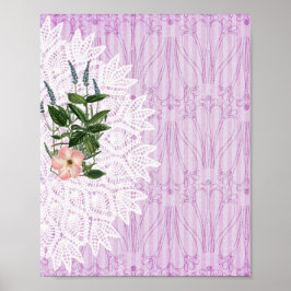 Poster Motif papier numérique 4