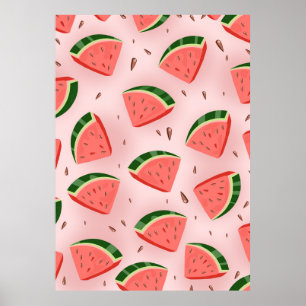 Poster Motif Pastèque
