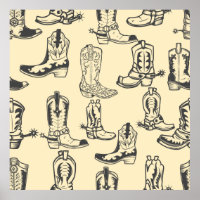 Motif sans couture avec bottes de cowboy. cowboy, 