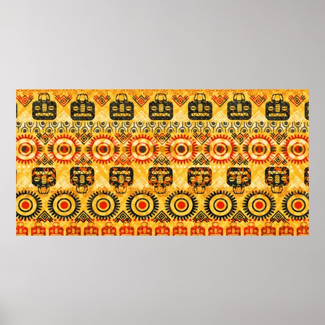Poster Motif sans soudure (Devant)