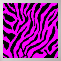 Motif Tigre Rétro Corey des Années 80