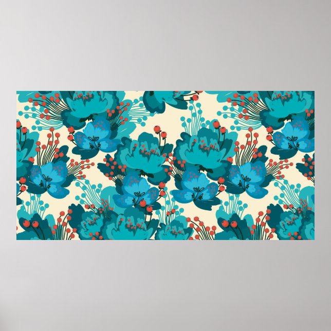 Poster motif vintage (Devant)