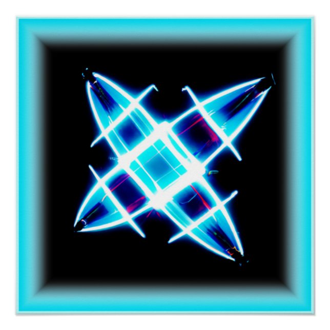 Poster Motifs étoilés brillants. Commandez dès maintenant (Devant)