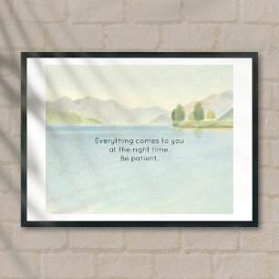 Poster Motivation citations vie santé mentale citations p