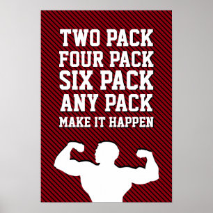 Poster Motivation de la condition physique Citation Nouve