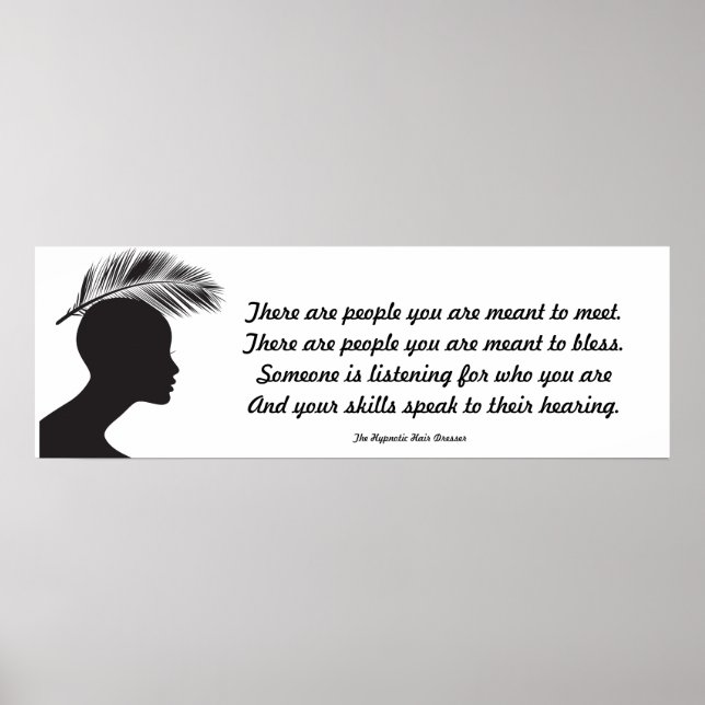 Poster Motivation de l'affiche du salon (Devant)