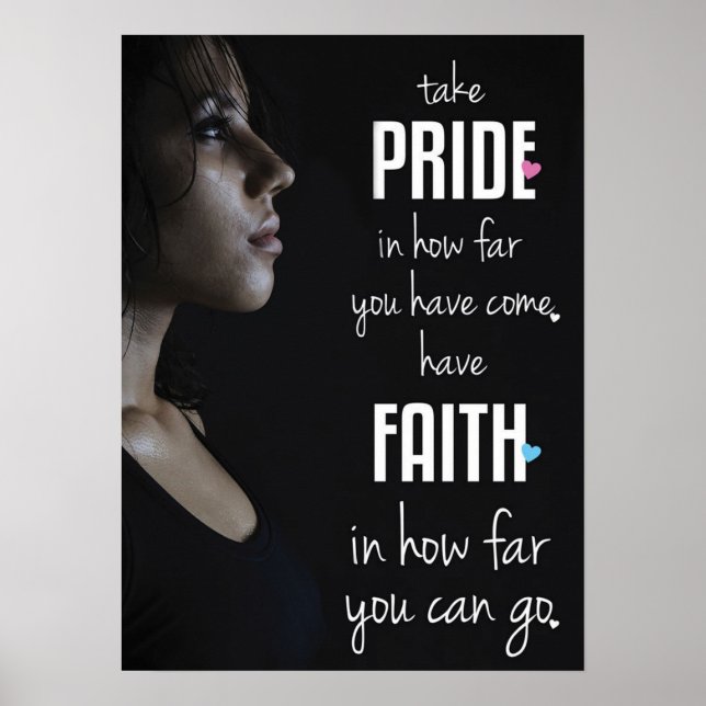 Poster Motivation de l'entraînement (Devant)