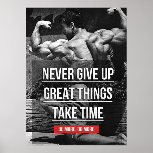 Poster Motivation de l'entraînement (Devant)
