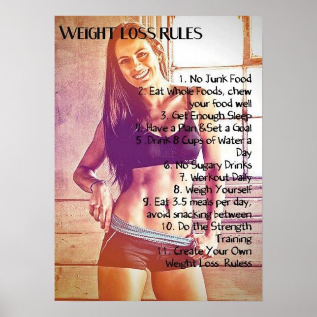 Poster Motivation de l'entraînement (Devant)