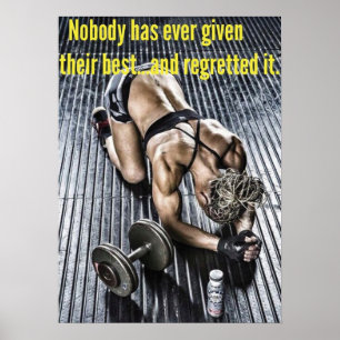 Poster Motivation de l'entraînement