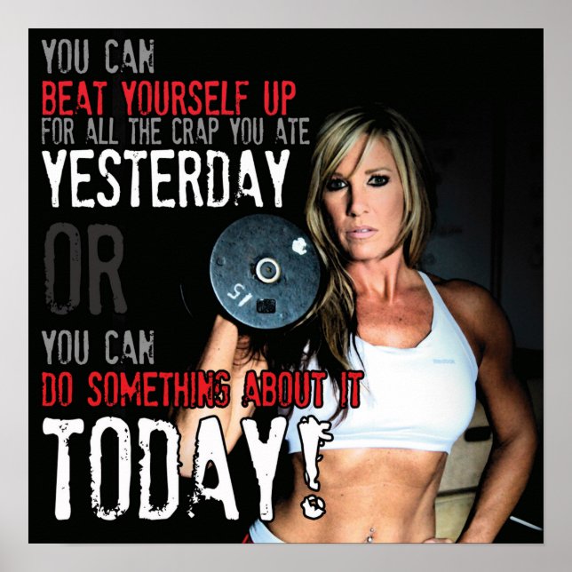 Poster Motivation de l'entraînement (Devant)