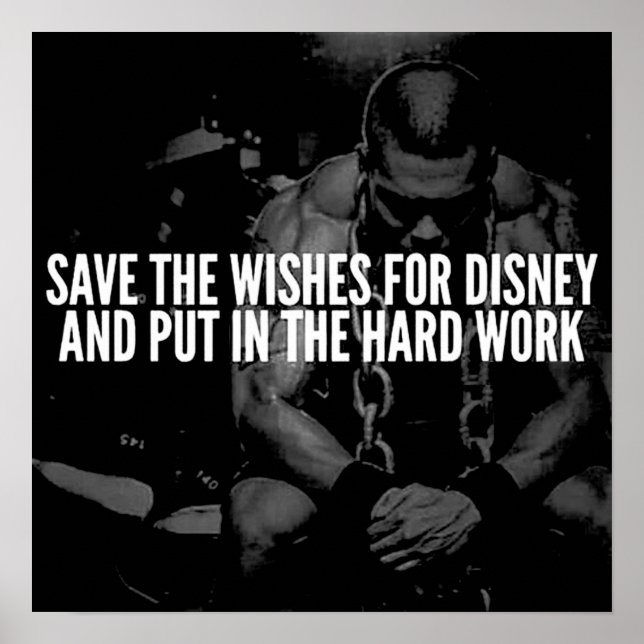 Poster Motivation de l'entraînement (Devant)